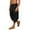 Black, variant on Fr Pants for Men Men Spring and Summer Pant Trouser Casual All Solid Color Fashion Loose Beach Pants, Size M