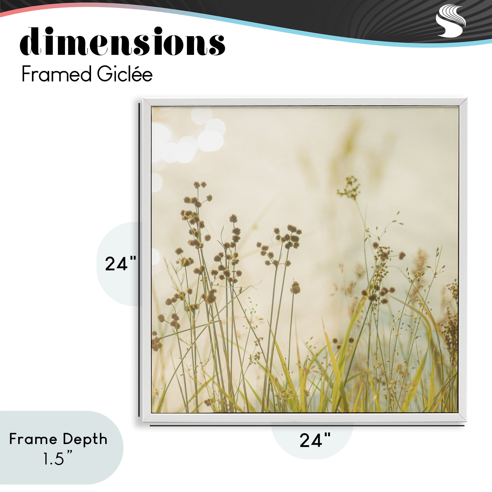 Stupell Industries Country Afternoon Walk White Framed Giclee Art, design by Erin Marie