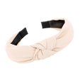 thumbnail image 3 of CAIXIA Boho Leopard Print Wide Knot Headband Retro Elegant Fashion Hair Accessories For Women Daily Casual Outfit, 3 of 3