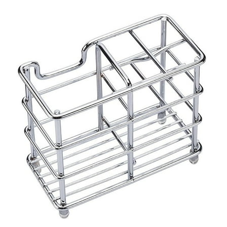 Stainless Steel Bathroom Toothbrush Holder Toothpaste Holder