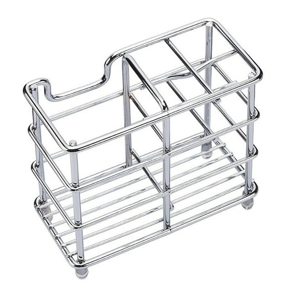 Stainless Steel Bathroom Toothbrush Holder Toothpaste Holder