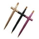 thumbnail image 2 of 3 pinceles de labios de doble punta, correctores, delineadores de labios retráctiles y pinceles de maquillaje (dorado, morado y negro)., 2 of 7