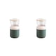 thumbnail image 1 of Kearding Fiambrera fácil de limpiar para preparar comidas sin complicaciones Fiambrera aislada para regalo Fiambrera térmica Contenedor de vacío azul verde 1 acero inoxidable 2Conjunto, 1 of 6