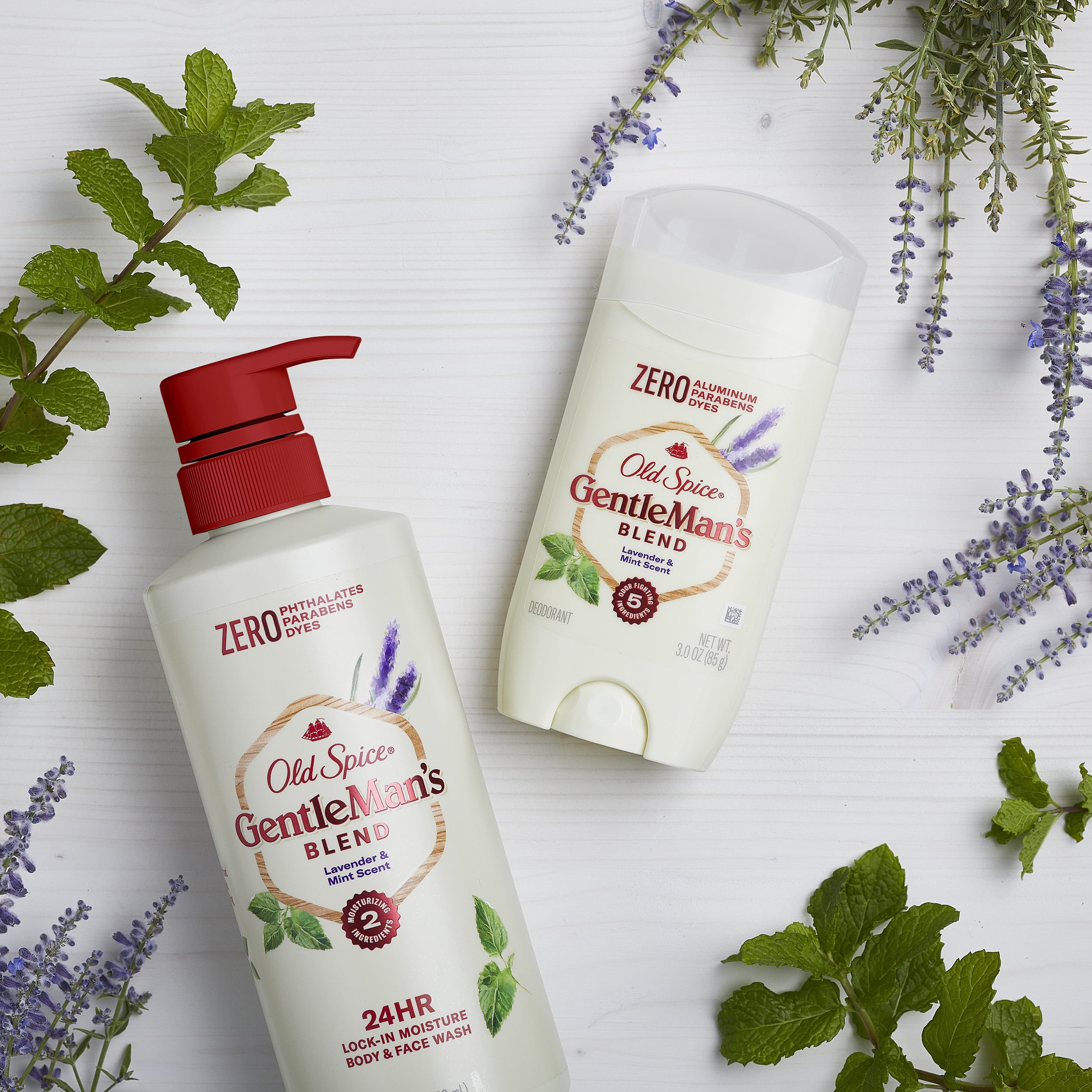 ($30 Value) Old Spice Gentleman's Blend Holiday Pack includes Deodorant, Bodywash, and 2-in-1 Shampoo & Conditioner