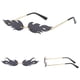 thumbnail image 3 of Unisex Flame Sunglasses Rimless Wave Sun Glasses Luxury Trending Narrow Sunglasses ANGGREK Flame Rimless Wave Sun Glasses, 3 of 8