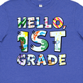 thumbnail image 4 of Inktastic Hello, First Grade Kid's Drawings Youth T-Shirt, 4 of 5