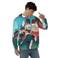 thumbnail image 4 of Gravity Falls Men's Hoodie With Color Drawstrings Sweatshirt Hooded Pullover Print Winter Coat Jacket X-Large, 4 of 9