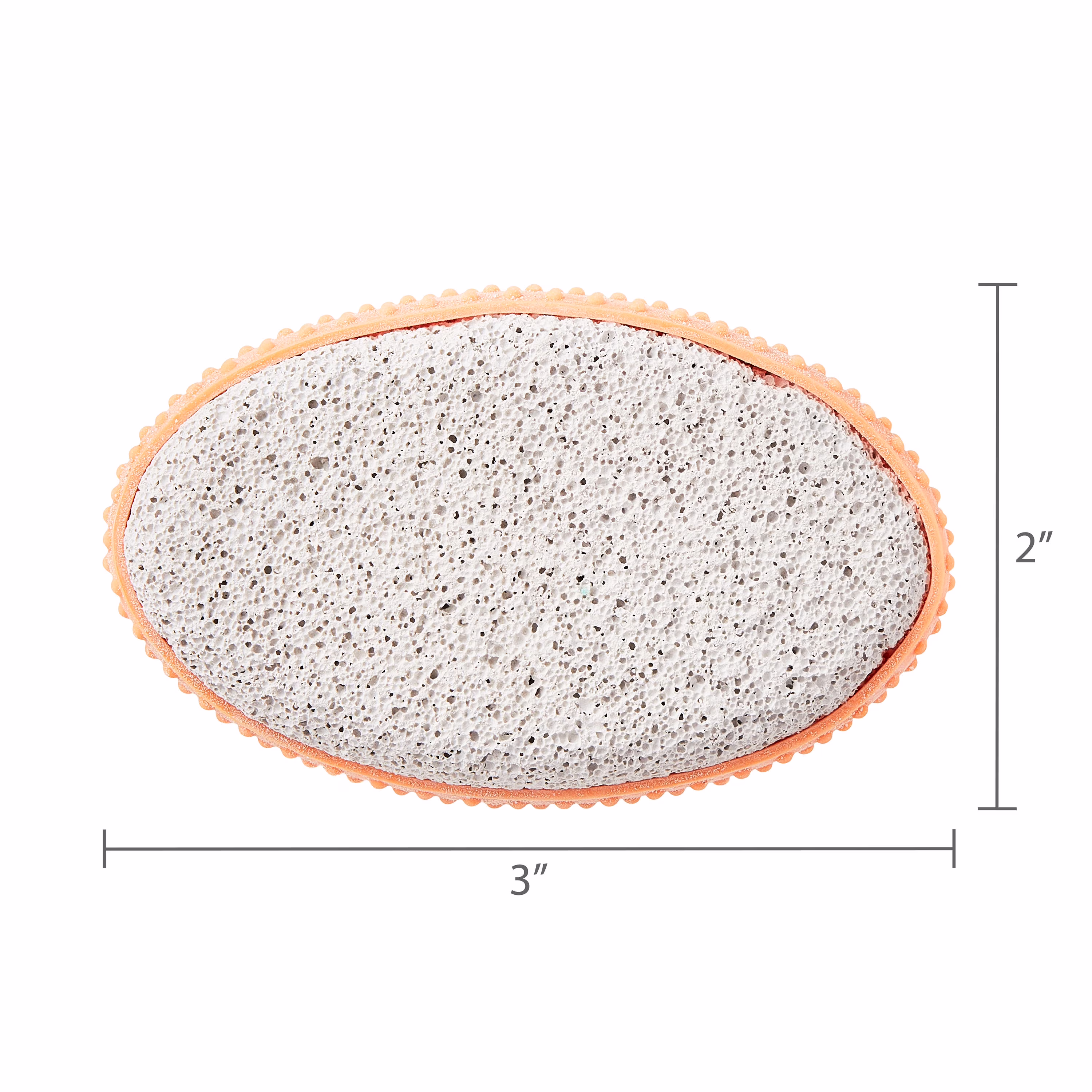 thumbnail image 5 of Equate Pumice Stone with Grip Handle, Travel Size, Color May Vary, 1 Count, 5 of 6