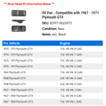 thumbnail image 2 of Oil Pan - Compatible with 1967 - 1971 Plymouth GTX 1968 1969 1970, 2 of 2