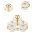thumbnail image 6 of Dried Fruit Plate Divided Serving Dish Food Storage Box PET Material for Kitchen Restaurant Home Use, 6 of 9