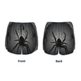 thumbnail image 3 of Gukieu Black Spiders Print Women's Sports Shorts with Drawstring Elastic Waistband for Running, Yoga, Fitness-XX-Large, 3 of 7