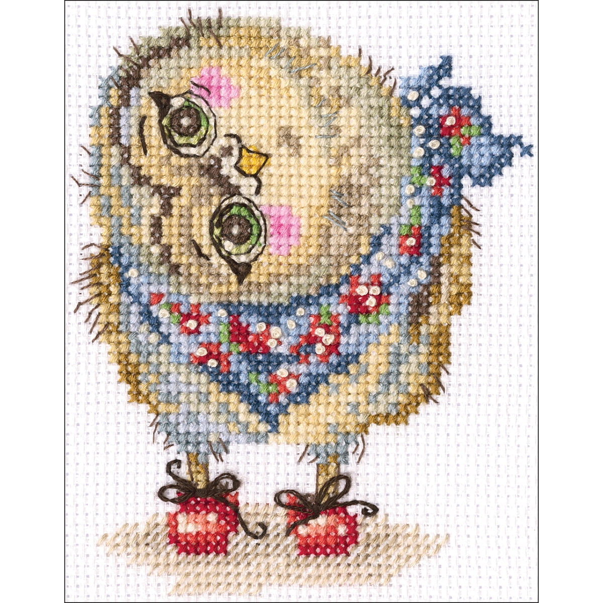 What A Wonderful World! Counted Cross Stitch Kit-4"X6" 14 Count