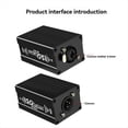 thumbnail image 3 of Dual Channel 6.5 XLR Mixer Balanced Audio Signal Isolator Eliminates Current Noise Audio Signal Isolator Audio System,1 * 6.5 XLR Audio Signal Isolator, 3 of 7