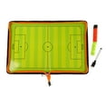 thumbnail image 3 of Football Coaching Board, PU Leather Clear Route Strategy Coaching Board With Marker Pen For Teaching, 3 of 7