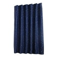 thumbnail image 3 of Cortinas opacas térmicas aislantes para dormitorio de hotel con lunares y estrellas Verde oscuro, 3 of 9