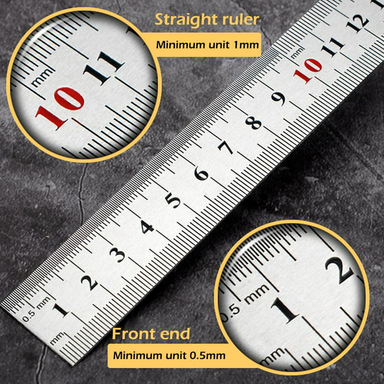 Straight Edge Rulers —