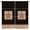 Star-3, variant on Astrology Moon Sun Curtains Stars Pattern Privacy Printed Rod Pocket Blackout Window Treatments for Bedroom Living Room Kitchen 84" W X 84" L