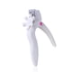 thumbnail image 1 of Soidarity Cortaúñas postizas Manual Cabeza de acero inoxidable Manicure Trimmer Tijeras portátiles reutilizables profesionales Negro Juegos de manicura Blanco Soidarity CE013962-01B, 1 of 6