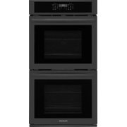 Frigidaire Gallery 27" Black Electric Double Wall Oven