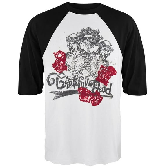 Grateful Dead - Crown Triplets Vintage 3/4 Sleeve - Small