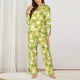 thumbnail image 2 of Balery Easter Bunny Conjunto de Pijama con Estampado para Mujer, Conjunto de Dos Piezas con Manga Larga, Ropa de Dormir Suave con Bolsillos, Pijamas Cómodos-XX-Large, 2 of 7