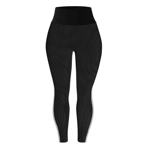 Fashion Plus Size Yoga Pants for Women Scrunch Butt Lifting Workout Leggings Textured High Waist Cellulite Compression Yoga Pants Tights 50% off Clearance!