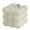 White, variant on SDFGTstore 6x6cm Cube Candles Aroma Scented Candle Natural Soy WaxAromatherapy Birthday