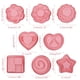 thumbnail image 3 of Molde para galletas con prensa manual, 8 cortadores de galletas 3D, cortadores de galletas con forma de D, funcionalidad inteligente, 3 of 11