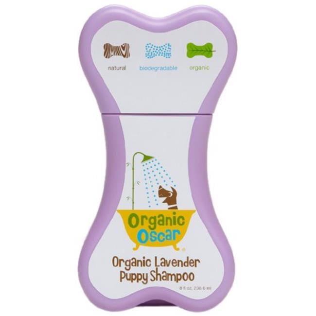 Organic Oscar GLS001 8 oz Gentle Lavender Puppy Shampoo Case of 48