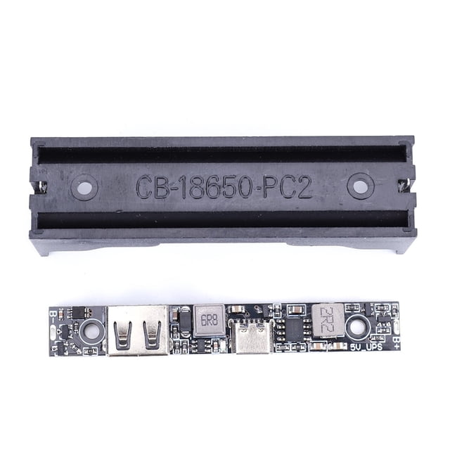 Cargador de batería de litio SunyaMood DC 5 V tipo C 18650, fuente de alimentación de respaldo, adaptador de batería para cámara, sistema de alimentación ininterrumpida (SAI) para cámara.