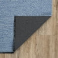 thumbnail image 6 of Alma Transitional 2' x 3' Blue and Azure Blue, Machine Washable Polyester & Cotton Indoor Area Rug, 6 of 11