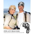 thumbnail image 3 of 8x Beanie Cap Skull Cap Pirate Hats for Men and Women Bandana Head Wrap Cycling, 3 of 6