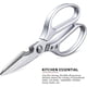 thumbnail image 2 of Kitchen Scissors for Food,Heavy Duty Kitchen Shears Safe,Sharp Cutting for Meat Chicken Bone Turkey Vegetable Herb BBQ, 2 of 5