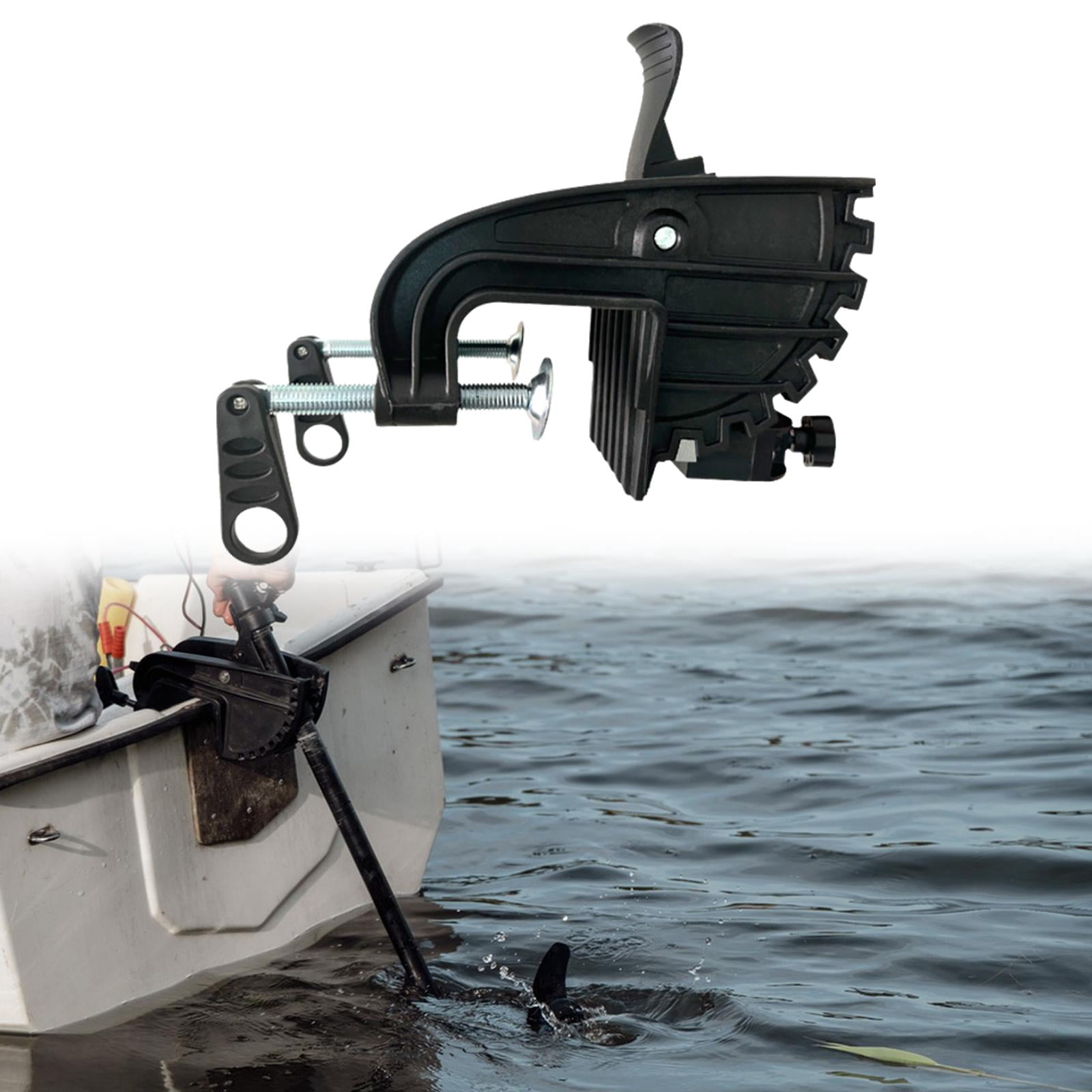 simhoa Electric Trolling Motor s Supplies 12V Easy Installation Professional for Inflatable Boat Kayak Boat Motor Bracket Sturdy No Adjustment