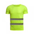 thumbnail image 4 of Men‘s High Vis Safety Work T-Shirt Reflective Safety Short Sleeve High Visibility T Shirt Quick Drying Stripes Cycling Tees Tops, 4 of 7