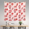 thumbnail image 2 of Sikiie Milk Tea tapestry wall hanging home decor for bedrooms, living rooms, dorms 60x51in, 2 of 6
