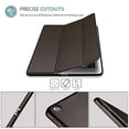 thumbnail image 3 of ProCase iPad 9.7 Case (Old Model) 2018 iPad 6th Generation / 2017 iPad 5th Generation Case - Ultra Slim Lightweight Stand Case with Translucent Frosted Back Smart Cover for iPad 9.7 Inch –Brown, 3 of 7