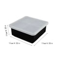 thumbnail image 3 of Square Ice Mold Tray With Lid, Silicone Ice Mold Tray, Whiskey Square Ice Mold, Stackable With Lid Ice Mold Tray, Easy To Release (1PC)., 3 of 6
