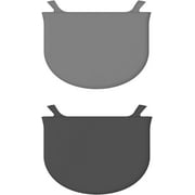 2 Pcs Silicone Slow Cooker Divider Reusable Slow Cooker Liners Fit 6 7 8 Quarts Leak-Proof Oval Round Pot Cookers Bags