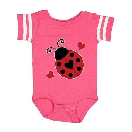 

Inktastic Ladybug Lover Red and Black Girls Baby Bodysuit