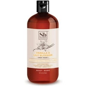 4 Pack - Soapbox Body Wash Vanilla & Lily Blossom Luxe 16 oz
