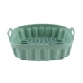 thumbnail image 2 of Cook With Color sage square silicone air fryer liner, 2 of 5