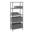 thumbnail image 2 of 5 tier grey shelving 11.8x25.6x59in, 2 of 5