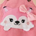 thumbnail image 4 of CAUYDY 3 6 9 12 18 24 Months Newborn Girl Cute Clothing Set Preemie Girls Long Sleeve Bodysuit Baby Fall Winter Romper Infant Outfit Sizes 3-6 Months,Pink, 4 of 7