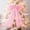 💖 Pink_Base#85, variant on Christmas Tree Topper Large Snow Lace Bow Ribbon Decoration for Holiday Decor, 73 x 34 cm