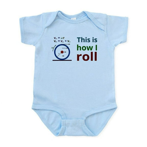 CafePress - This Is How I Roll Body Suit - Baby Light Bodysuit, Size Newborn - 24 Months