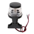 thumbnail image 1 of Luces de anclaje de navegación para yates de marinos de 4 pulgadas, todo , LED blanco de 360 ​​gra, lámpara de ancla de popa de yates Baoblaze Luz de poste de ancla de navegación, 1 of 6