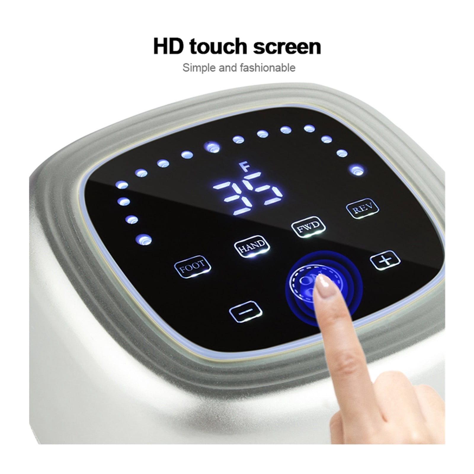 High Power Nail Drill, 35000 RPM Manicure Machine, Milling Cutter Pedicure, Electric Nail File, Professional Nail Art Tool ,Low Noise