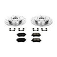 thumbnail image 3 of PowerStop Rear Z23 Evolution Sport Carbon-Fiber Ceramic Brake Pad and Drilled & Slotted Rotor Kit Fits: AUDI Select Models K4624, 3 of 10