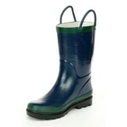 Western Chief TSC490058 Boys' Solid Rain Boots Color: Navy Size: 11-12 Toddler